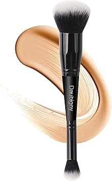 Daubigny Makeup Brushes Dualended Foundation Brush Concealer Brush Perfect for Any Look Premium Luxe Hair Rounded Taperd Flawless Brush Ideal for Liquid, Cream, Powder,Blending, on Amazon.ae - Price Tracker