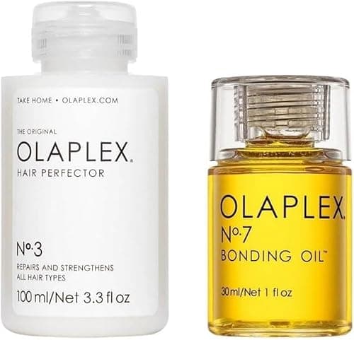 OLAPLEX No.7 Bonding Oil Clear 30Ml And No. 3 Hair Perfector Repairing Treatment 100 Ml on Amazon.ae - Price Tracker