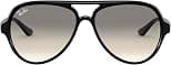 Ray-Ban Mens Cats 5000 Classics SUNGLASSES (pack of 1) - متتبع أسعار Amazon.sa