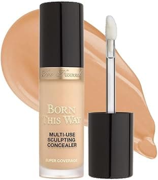 TOO FACED Original Cosmetics Born The Way Super Coverage Multi-Purpose Sculping Concealer 13.5ml by Bella Colour 14, Natural, Beige - Best Deal Finder