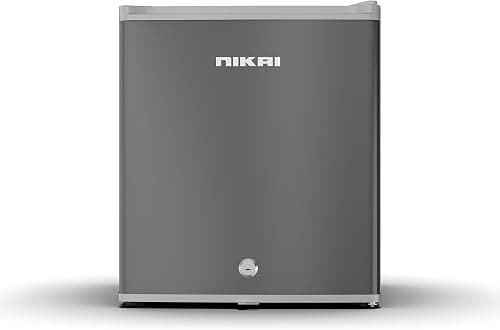 Nikai 65L Gross/42L Net, Compact Single Door Mini Refrigerator, Portable Small Size Fridge, Toughened Glass Shelves, Vegetable Crisper, Bottle Storage Racks, For Home, Office, Bedroom –NRF65N6S Silver on Amazon.ae - Price Tracker