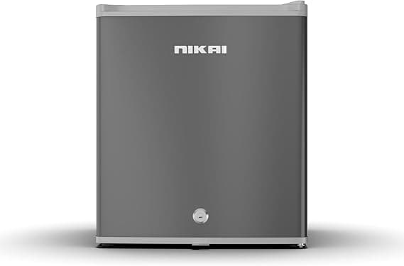 Nikai 65L Gross/42L Net, Compact Single Door Mini Refrigerator, Portable Small Size Fridge, Toughened Glass Shelves, Vegetable Crisper, Bottle Storage Racks, For Home, Office, Bedroom –NRF65N6S Silver on Amazon.ae - Price Tracker