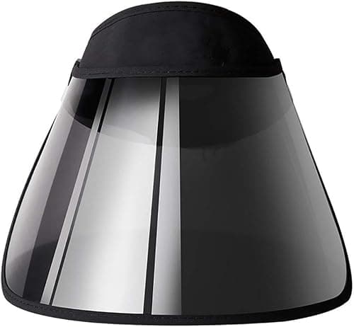 Sun Anti-UV Visor Hat,Women Outdoor UPF50 Full Face Plastic Shield Headband Sun Protection Riding Cap on Amazon - Best Deal Finder