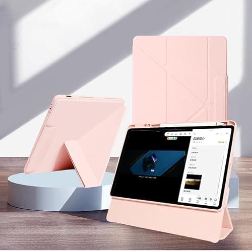 Gruattreay Silicone Case Compatible with Honor MagicPad 2 12.3-inch 2024, Y-shaped Magnetic and Adjustable Folding Bracket Cover with Pen Slot Cover for Honor MagicPad 2 (Pink) on Amazon.ae - Price Tracker
