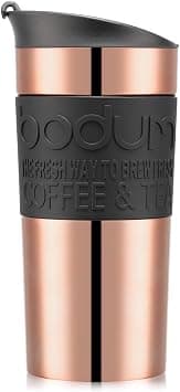 Bodum travel Mug Stainless Steel, Copper, 0.35 Litre, 11068 18S, Bodum, 12 oz على Amazon.ae - متتبع الأسعار