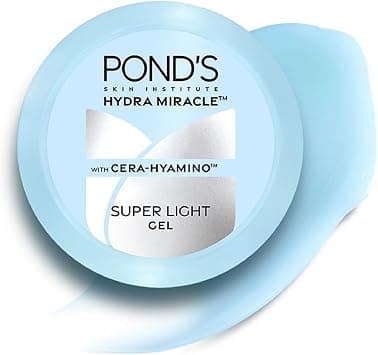 Pond's Super Light Gel Oil Free Moisturiser With Hyaluronic Acid + Vitamin E || 200 ml - Best Deal Finder