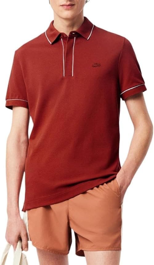 Lacoste mens Smart Paris Stretch Cotton Polo Shirt Smart Paris Stretch Cotton Polo Shirt (pack of 1) on Amazon.ae - Price Tracker