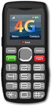 TTfone TT890 4G Senior Phone – Easy to Use Big Button Mobile Phone with Emergency Assistance Button, USB-C Charging, Bluetooth, Camera (with USB Cable) على Amazon.ae - متتبع الأسعار