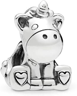 MiniJewelry Unicorn Frog Honey Bee Charm for Bracelets Animal Lucky Charm for Women Sterling Silver Beadsf - Best Deal Finder