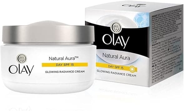 Olay Glowing Fairness Day Cream with SPF 24 - 50g, White - Best Deal Finder