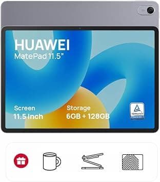 HUAWEI MatePad 11.5 Tablet + Entertainment Box, 120Hz Eye-Soothing FullView 11.5" Display, All-Metal Unibody Design, 4nm Processor, 6GB+128GB, Wifi, Space Gray on Amazon.ae - Price Tracker