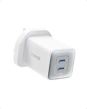 USB C Plug, Anker 47W 2-Port Fast USB C Charger, Nano 3 GaN Compact Charger for iPhone 16/16 Pro/16 Pro Max/16 Plus, Galaxy S23, Pixel 4/3, iPad Mini, and More (Cable Not Included) on Amazon.sa - Price Tracker