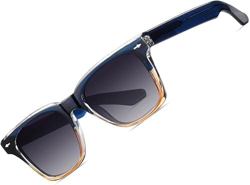 CARFIA Retro Polarized Sunglasses For Men UV400 Protection Chunky Square 90s Style Trendy Classic Glass on Amazon - Best Deal Finder
