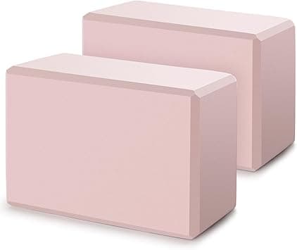 2 Pack Yoga Block and Yoga Strap Set, 2 EVA Foam Soft Non-Slip Yoga Blocks, Supportive, Lightweight, Odor Resistant, Yoga Accessories for Pilates Meditation General Fitness Stretching Toning on Amazon.ae - Price Tracker