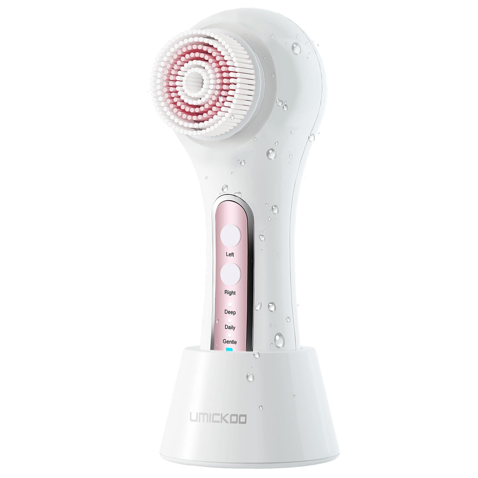 Umickoo Face Scrubber Exfoliator,Facial Cleansing Brush Rechargeable Ipx7 Waterproof With 5 Heads,Electric Spin For Exfoliating, Massaging And Deep on Amazon.ae - Price Tracker