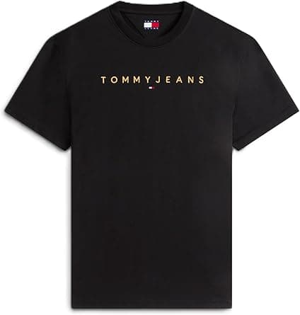 Tommy Hilfiger mens TJM REG LINEAR LOGO S/S T-Shirt on Amazon.ae - Price Tracker