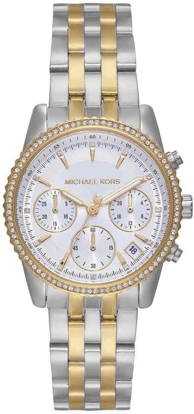 Michael Kors Mini Ritz Chronograph Two-Tone Stainless Steel Watch - MK7532 on Amazon.ae - Price Tracker