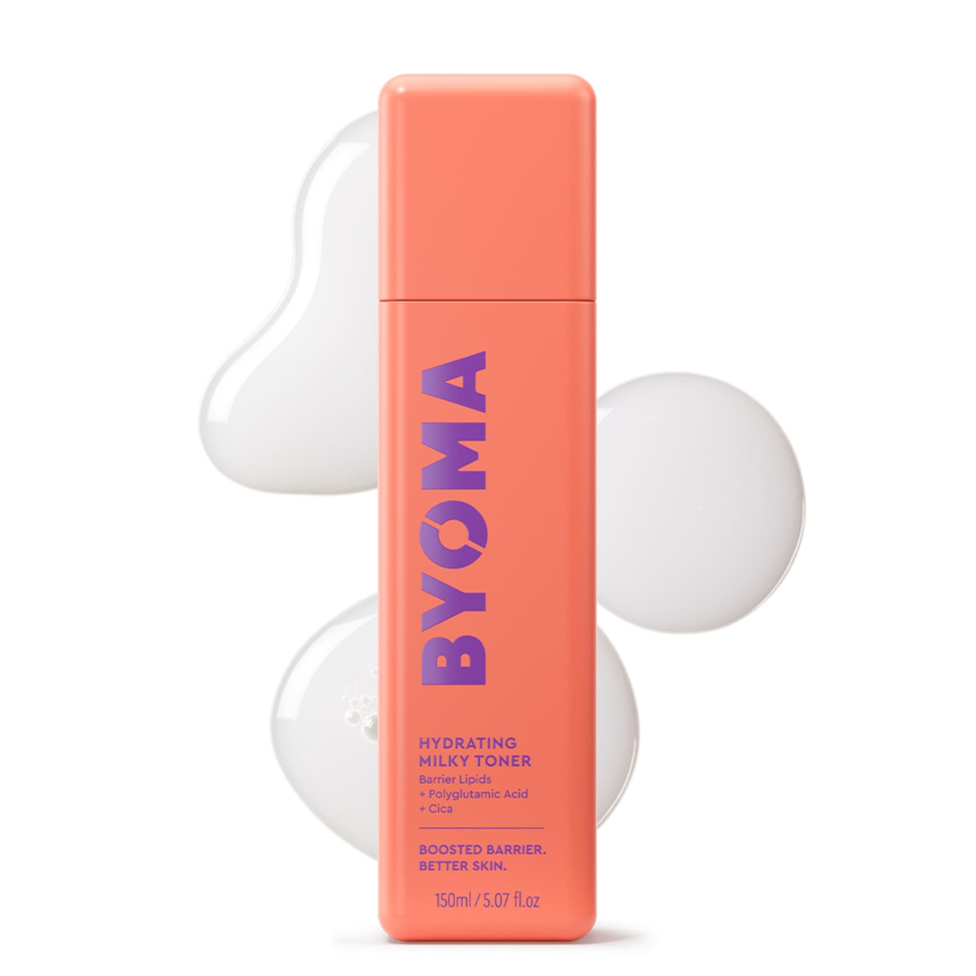 BYOMA Hydrating Milky Toner - Dewy, Ultra Hydrating Toner for Face - Soothes Skin, Locks in Moisture, Reduces Redness - Barrier Repair - 5.07 fl oz on Amazon.ae - Price Tracker