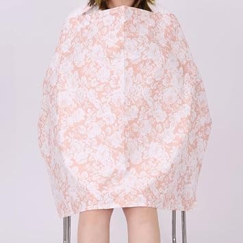 Nursing Cover for Breastfeeding - 360° Full Privacy Apron, Soft Cotton with Secure Fasteners, Portable for On-the-Go Moms (White Flower) على Amazon.ae - متتبع الأسعار