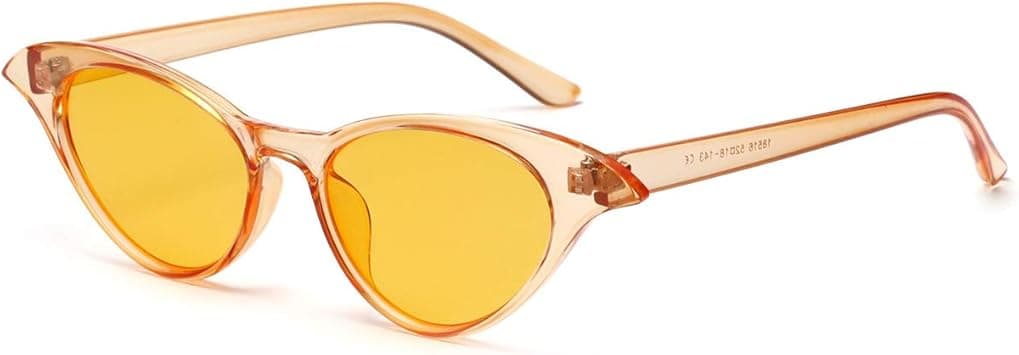 Cat's Eye Sunglasses UV Retro Style for The Party Party Fashion Accessories Sunglasses for Women (Color : Yellow) on Amazon.ae - Price Tracker