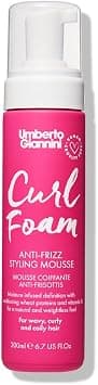 Umberto Giannini Curl Foam 7 fl Oz - Anti-Frizz Hair Styling Curl Mousse for 2a-4c Curly, Wavy & Coily Hair - Vegan & Cruelty-Free on Amazon.ae - Price Tracker
