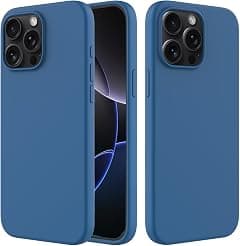 TR-PLANET for iPhone 15 Pro Liquid Silicone Case, Microfiber Lining Shockproof Slim Thin Phone Case, Lightweight Soft Back TPU Rubber-Gel Cover Compatible With iPhone 15 Pro, Dark Blue - Amazon.ae Price Tracker