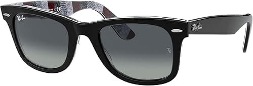 Ray-Ban Rb2140f Original Wayfarer Low Bridge Fit Square Sunglasses on Amazon.ae - Price Tracker