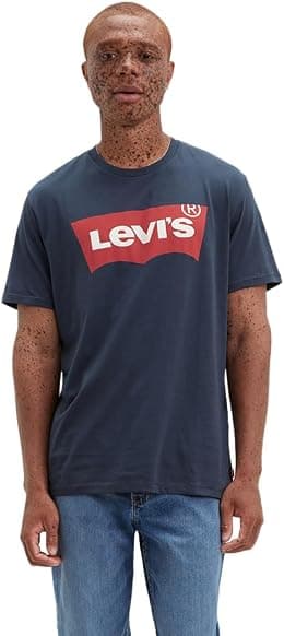 Levi's Mens Graphic Tees Set-in Neck T-shirt (pack of 1) - Best Deal Finder