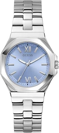 GUESS Analog Blue Dial Women's Watch-GW0873L1, Blue, Modern on Amazon.ae - Price Tracker