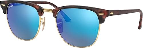 Ray-Ban Rb3016 Clubmaster Square Blue Light Filtering Everglasses on Amazon.ae - Price Tracker