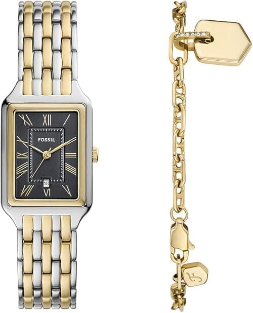 FOSSIL Raquel Watch for Women, Quartz movement with Stainless steel or leather Strap on Amazon.ae - Price Tracker