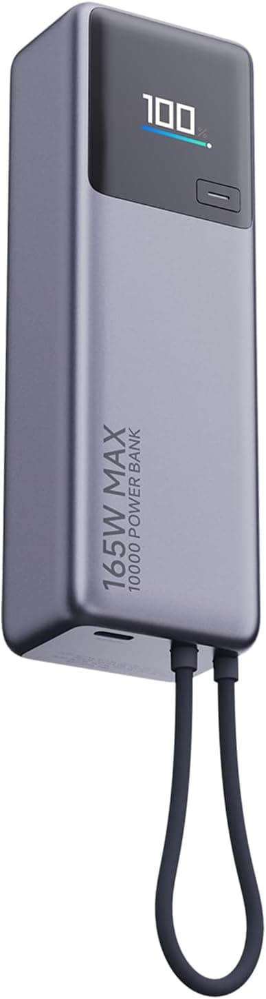 Xiaomi 165W Power Bank 10000mAh - Integrated USB-C Cable على Amazon.ae - متتبع الأسعار