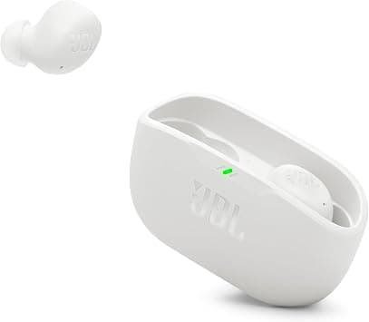 JBL Vibe Buds 2 - True Wireless Noise Cancelling Earbuds Pure Bass Sound & Smart Ambient Technology, 4mics for Crisp, Clear Calls, up to 40Hrs of Playback, IP54 Dust & Water Resistant (White) | JBL Pure Bass sound, Active Noise Cancelling with Smart Ambient, 4 mics for crisp, clear calls, Water and dust resistant on Amazon.ae - Price Tracker