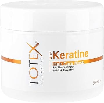 Totex Keratin Hair Care Mask 500 ml | Keratin Hair Mask | Hair Treatment | Keratin Mask for Damaged Thin Dry Damaged Hair, Pack Of 1 on Amazon.ae - Price Tracker