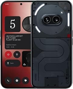 Nothing Phone (2a) 8/128 - Android 14 smartphone, 50MP dual camera, 5000 mAh Long battery life, 6.7” flexible AMOLED screen, Mediatek Dimensity 7200Pro, Black - Amazon.ae Price Tracker