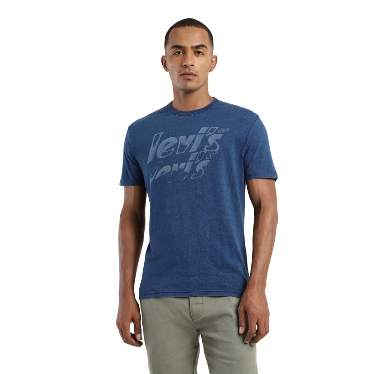 Levi's Mens Branded Indigo Grp Tee T-Shirt on Amazon.ae - Price Tracker