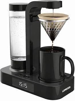 LePresso Drip Coffee Maker, Multiple Brewing Modes for Drip Coffee Machine, 600W with LED Clock Display, Over-Heating Protection with Auto Shutdown Mode, 350mL Ceramic Cup & 500mL Water Tank Capacity on Amazon.ae - Price Tracker