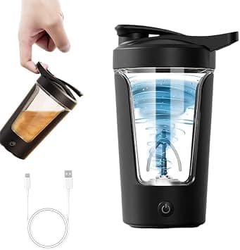 350 ml Electric Protein Shake Bottle, USB Rechargeable Shaker for Protein Shake, Portable Mixer Cup, Tritan and BPA Free Material, Electric Protein Shaker, BPA-Free on Amazon.ae - Price Tracker
