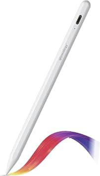 Glassology Stylus Pen for iPad 6th 7th 8th 9th Generation, Compatible with iPad Pro 11 Inch 12.9 Inch, iPad Air 3 4 5, iPad Mini 5 6, Palm Rejection Digital Pencil for Writing and Drawing on Amazon.ae - Price Tracker