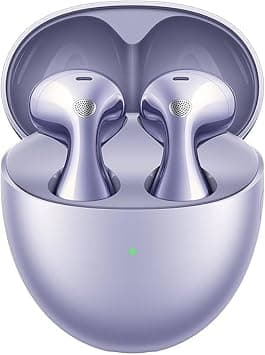 HUAWEI FreeBuds 6 Wireless Earbuds, Ear-fitting Wearing, Dual-driver True Sound, Stable & Clear Calls, Open-fit ANC, 36H Battery Life, IP54 Water-Resistant, iOS & Android, Purple on Amazon - Best Deal Finder
