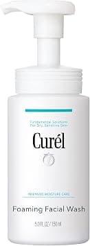 Curel Foaming Gentle Cleansing Face Wash Cleanser for Dry, Sensitive Skin 150 ml - Best Deal Finder