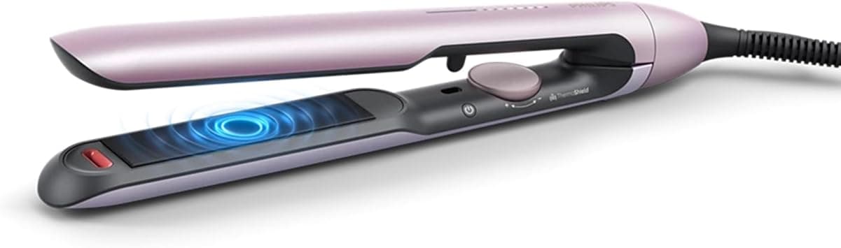 Philips 5000 series hair straightener, ThermoShield technology for less heat damage,Argan-oil infused ceramic plates,emperature range from 120°C up to 230°C-BHS530/03 on Amazon.ae - Price Tracker