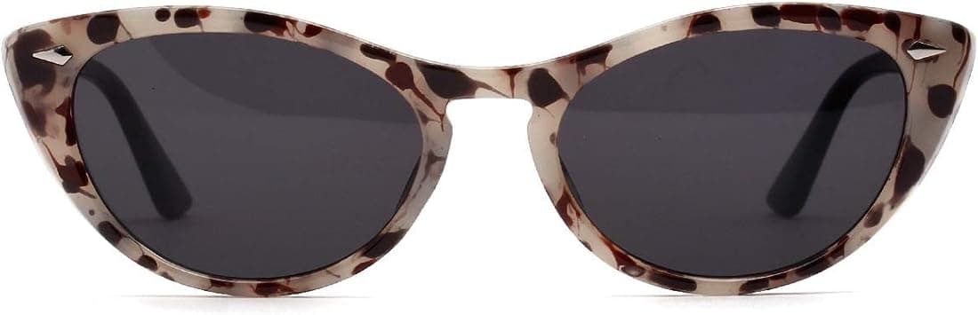 UV Protection Cat Mirror Sunglasses Vintage Style Glasses Suitable for Travel Party Photo Appurtenance Sunglasses for Women (Color : C) on Amazon.ae - Price Tracker