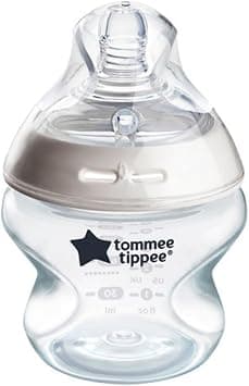 Tommee Tippee Baby Bottles, Natural Start Anti-Colic Baby Bottle with Slow Flow Breast-Like Teat, 150ml, 0m+, Self-Sterilising, Baby Feeding Essentials, Pack of 1 on Amazon.ae - Price Tracker