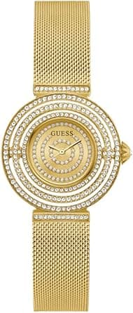 GUESS Ladies 36mm Watch - Rose Gold Tone Strap Rose Gold Dial Rose Gold Tone Case on Amazon.ae - Price Tracker