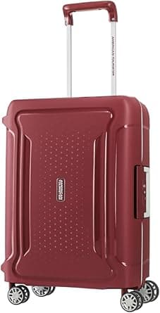 Tribus Suitcase, Check-In Size, 4 Spinner Wheels, Hard Top, Polypropylene, Address Tag|TSA Lock|Scratch Resistant Texture|XtraSecu™ 3-Point Locking System - 3 Years International Warranty on Amazon.ae - Price Tracker