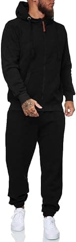 HHGKED Sweat suits men Tracksuits 2 Piece sets Athletic Jogging suits Casual Outfits for men - Best Deal Finder