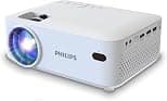 Philips NeoPix 100, Fixed Projector, 65" (165 cm) Screen, LED, Integrated Hi-Fi Stereo Speakers, USB Connectivity, HDMI and 3.5 mm Jack Cable, Compact, White - Best Deal Finder