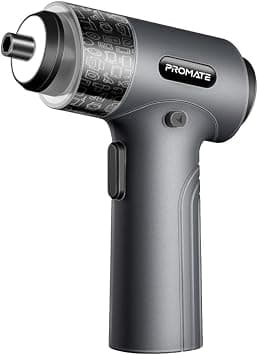 Promate Electric Screwdriver Set, Premium 36-in-1 Wireless Rechargeable Screwdriver, 32 S2 Steel Bits, Rapid 200 RPM, 5Nm Strong Torque, LED Fill Light and Storage Case for Electronics, ProTools-31G on Amazon.ae - Price Tracker