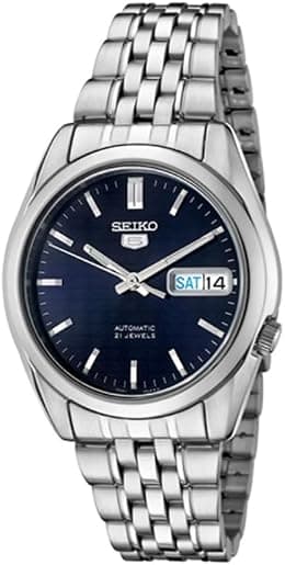 Seiko 5 Men's Stainless Steel Watch - Best Deal Finder